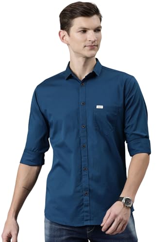 Image of Majestic Man Men Classic Slim Fit Pure Cotton Casual Shirt