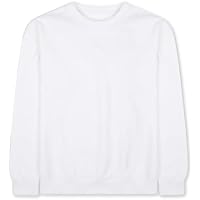 The Essentials Wardrobe 1 Pack FCO Sweatshirt - Large - White