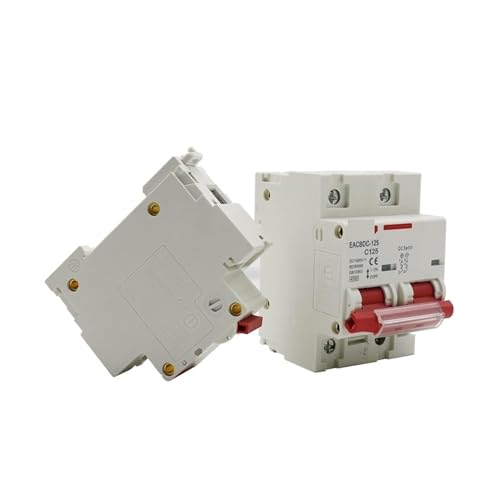 Disjoncteur de surcharge électrique continu 1000 V pour coupure 80A - 4