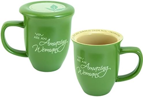 Abbey Gift Amazing Woman Ceramic Mug & Coaster Set