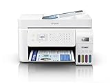 Epson EcoTank ET-4800 Wireless All-in-One Supertank Color Inkjet Printer for Home Office, White -...