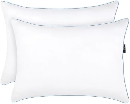 Miniatura 4 de Serta Perfect Sleeper - Almohada de cama ecológica para dormir, 2 unidades, tamaño Queen