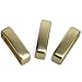 DJCAIZYY Belt Loop Keeper Brass 1 1/2
