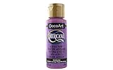 Deco Art Americana Acrylic Paint 2oz-Wild Orchid - Semi-Opaque Fabric