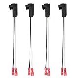 YYTQP 4 PCS Door Speaker Wiring Harness, 72-4568 Audio Speaker Wire Cable Compatible with GMC Buick Chevy Silverado Sierra Suburban Yukon Colorado Front Rear Door Speaker Connector