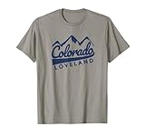 Photo Gallery loveland colorado co retro blu navy originale cool throwback maglietta Photo Gallery loveland colorado co retro blu navy originale cool throwback maglietta