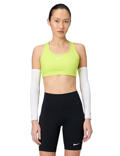 Manchons de bras Nike anti-transpiration Dry 2.0 blancs S-M
