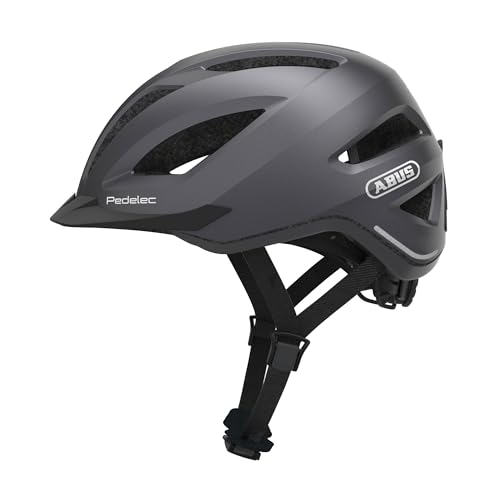 Casque vélo lumière arrière ABUS Pedelec 1.1 protection cycliste urbain et électrique