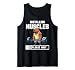 Installing Muscles Capybara Funny Gym Meme Tank Top