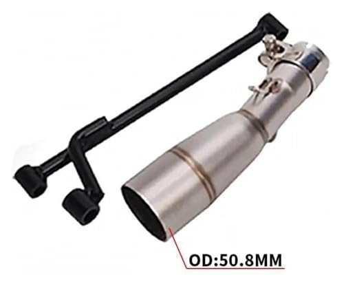 Ligne d'échappement Italjet Dragster 125 200 avec tube intermédiaire