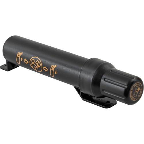 Buyers Products 5201102 2 Inch Document & Registration Holder Black Poly Cylinder with Twist-Off Cap Weatherproof Storage Tube for Truck and Trailer Permits Semi Truck and Work Vehicle Accessories