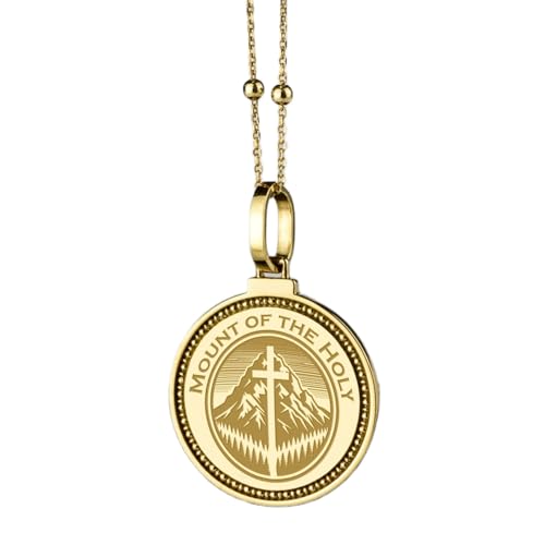 Pendentif rond gravé LKBEADS en argent sterling, un bijou durable qui ne ternit pas