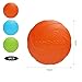 3 Stück Frisbee Hund Gummi 15cm Dog Disc Hundefrisbee Hunde Frisbee Scheibe für Werfen & Fangen, Target Bodentarget Hund Hundespielzeug Frisbees zum Apportieren für Hundetraining und Spielspaß