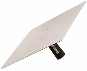 Hyde Tools 09073 Hyde Lightweight, Swivel Ring Drywall Hawk, L X 13 in W, Aluminum, Inch