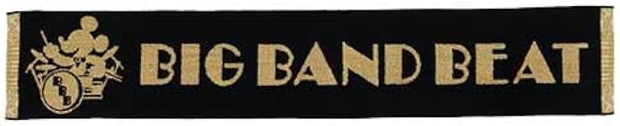 ディズニー　ビッグバンドビート　ロングフェイスタオル ロングタオル(We Love ビッグバンドビートグッズ)| キャステル