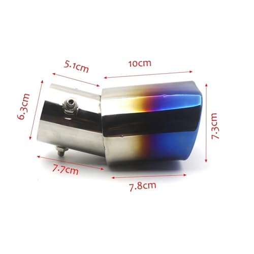 Tuyaux de queue en acier inoxydable pour sublimer le style de votre auto