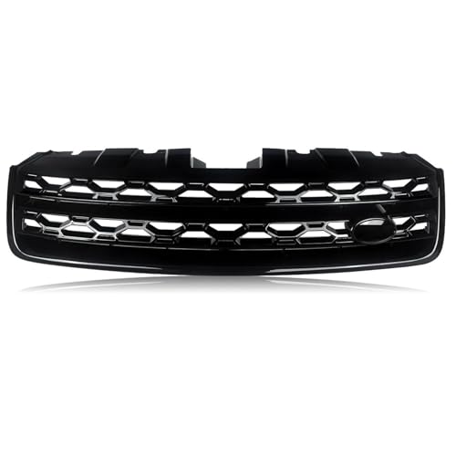 Grille avant calandre en nid d'abeille Land Rover Discovery Sport finition noir brillant