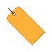 Box Packaging Pre-Strung Fluorescent Colored Shipping Tag #5, 13 Point, Pre-Strung, Fluorescent Orange, 4.75" x 2.37" - Case of 1,000