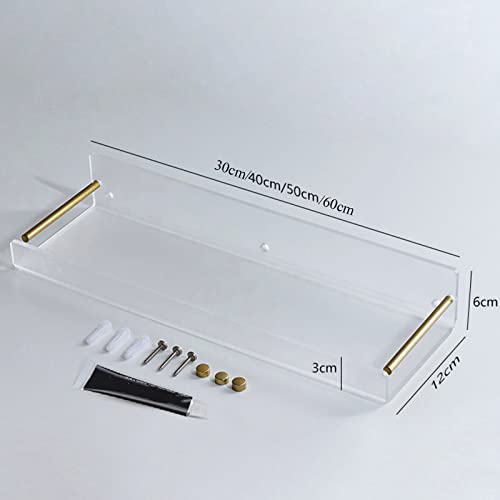 Ducha caddy de espacio aluminio y acrílico de alta resistencia 5