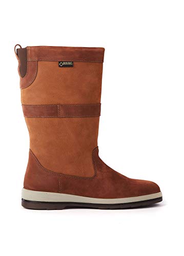 Dubarry Ultima Extrafit Gore-Tex Leder Segelboot- und Jollenstiefel Braun - Unisex. Wasserdicht und atmungsaktiv