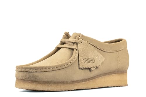 Clarks Originals Women's Wallabee, Maple Suede, 7.5 Medium US