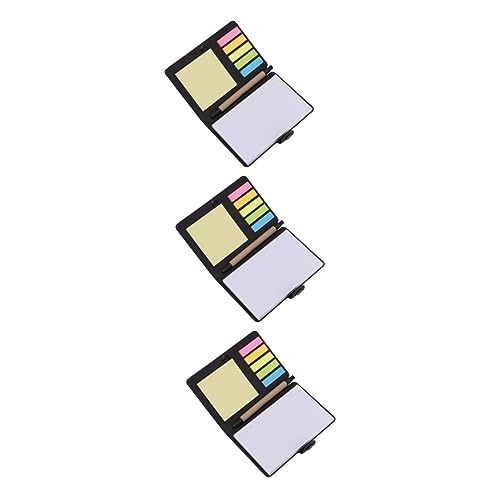 Carnet de notes adhésives repositionnables avec onglets et blocs notes pour fournitures scolaires
