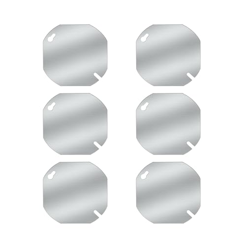 Octagon Electrical Box Cover 4-Inch (6-Pack)