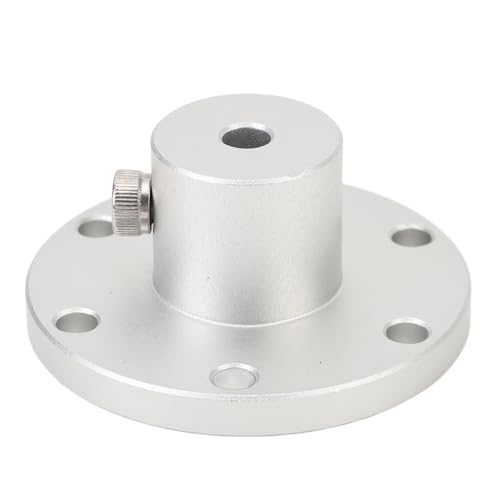 Aluminum Flange Shaft Coupling Connector, 6mm Shaft Mounting Hub, Stainless Steel Set Screw, Precision Fit for DIY RC Model Motors, Mini Robots, and H