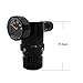 CO2 Regulator Valve Micro MR GEN2 for SLP Tank Bottle Ajustable 40-200psi,Coil Remote Hose Line w/US Foster Coupler(Reg-Black Coil Hose)