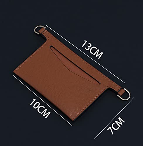 Lckaey clutch accessory purse insert For short wallet 3022-brown10*7cm - Thumbnail 2