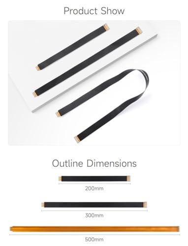 Waveshare CSI FPC Flexible Cable For Raspberry Pi 5, 200mm, 22Pin To 15Pin, Suitable For CSI Camera Modules