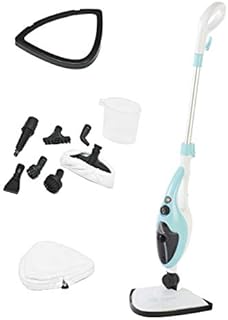 10 in 1 1500W Neo® Hot Steam Mop Cleaner Floor Carpet Window Washer Hand Steamer (Blue)