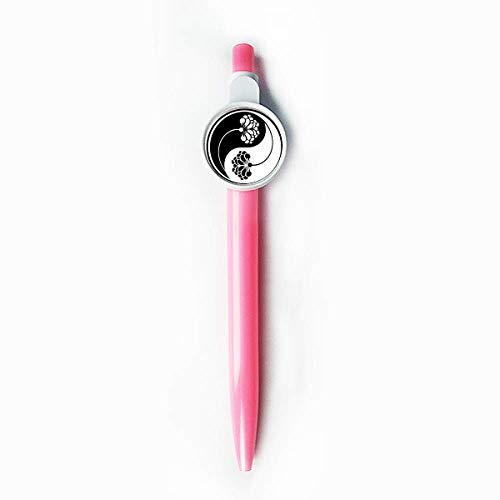 Stylo à bille rétractable bouddhiste Yin-Yang, une idée cadeau symbolique et utile