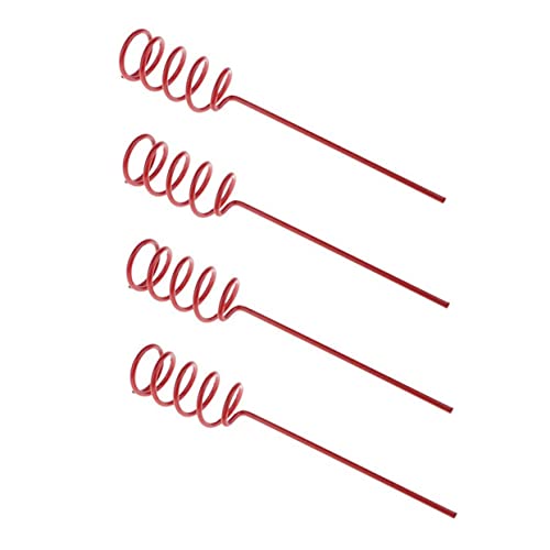 Sosoport 4pcs Fishing Pole Mount Metal Rod Holders for Boat Ground Sturdy Durable