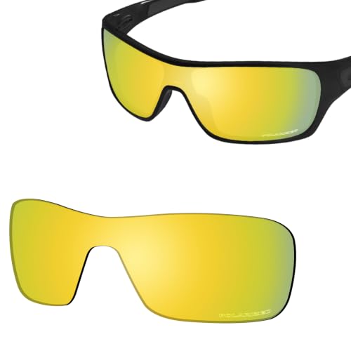 Image of SAUCER Premium Replacement Lenses & Nosepads for Oakley Turbine Rotor OO9307 | UV400 Protection, Anti-Scratch, Precise Fit