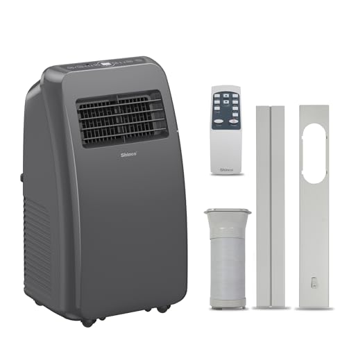 Image of Shinco 8,000 BTU Grey Portable Air Conditioner, 3-in-1 Unit
