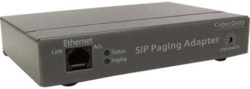 Cyberdata 011233 Sip Paging Adapter Voip Cpnt Endpoint I/f Sip Multicast