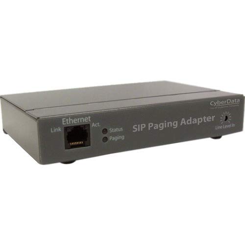 Cyberdata 011233 Sip Paging Adapter Voip Cpnt Endpoint I/f Sip Multicast