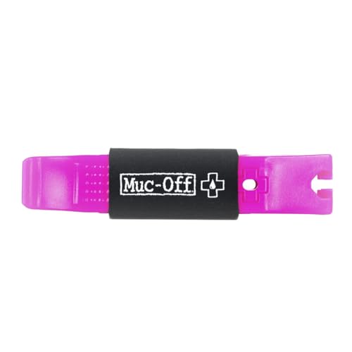 Muc-Off Rim Stix Palanca de Bicicleta, Rosa - 2x Palancas de Neumático de Bicicleta para Reparación de Pinchazos Sin Complicaciones - Plástico Ergonómico, Fácil de Usar, No Daña Ruedas ni Llantas