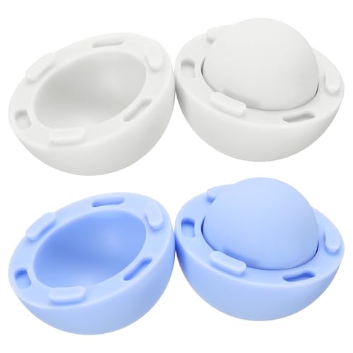 Base para portátil ergonómica PATIKIL bola silicona morada miniatura 1