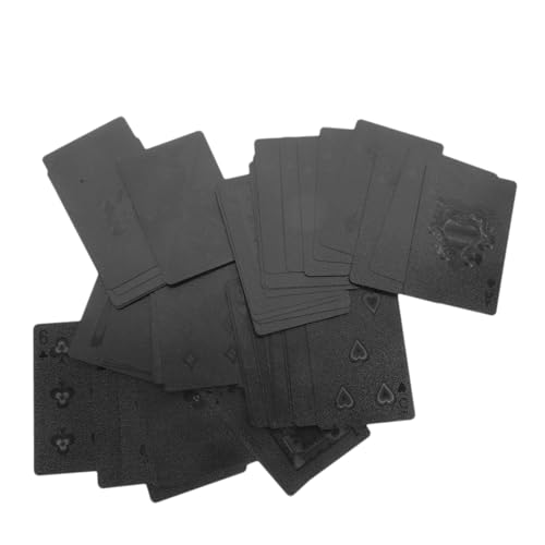 Beaupretty wasserdichte Pokerkarten aus Kunststoff Langlebiges Spielkarten für Partyspiele Vielseitiges Kartenspiel für Familienfeiern Leicht Tragbar und Robust für Brettspiel Unterhaltung