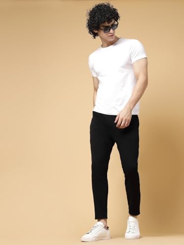 Image of Rigo Regular Fit Printed Cotton Jogger Pants for Men | Casual Wear Lower for Men | Track Pant for Men with Pocket Idol for Gym, Yoga, Sports, Running