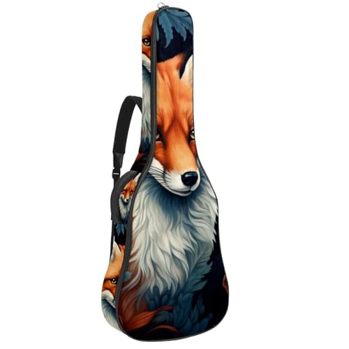 JRHEJTHH Housse de guitare acoustique imperméable et pliable avec bandoulière réglable pour guitare acoustique de 101,6 cm, 104,4 cm, 106,7 cm d’épaisseur, rembourrage animal, motif chat mignon, - Les Beatles, Paul McCartney, John Lennon, RIngo Starr, George Harrison JRHEJTHH Housse de guitare acoustique imperméable et pliable avec bandoulière réglable pour guitare acoustique de 101,6 cm, 104,4 cm, 106,7 cm d'épaisseur, rembourrage animal, motif chat mignon,