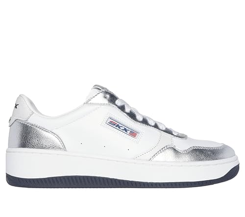 Skechers Women's Sport Court 2.0-Chrome Finish Sneaker4