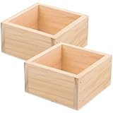Pot de fleurs créatif – ces pots de fleurs originaux sont fabriqués en bois, un matériau durable qui ne se déforme pas et qui résiste à l'usure. cube à fleurs