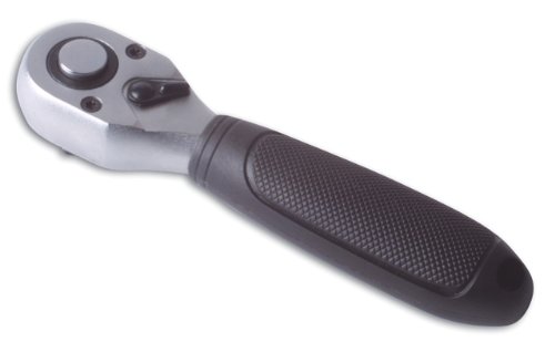 Laser 3443 Stubby cliquet à denture fine et tête compacte carrée 1/2 pouce