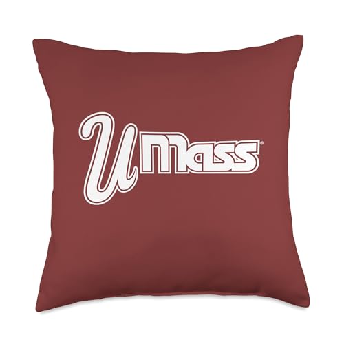 UMass Minutemen | Official Licensed NCAA Merch | UMASVIN1004 Throw Pillow