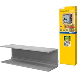 Thermoflex Persianas Schellenberg 66286 Aislante persiana para Caja persianas, 3 Paneles aislantes termicos 100 x 28,5 x 28 cm/ 15mm, Placas Aislamiento acustico, Simple conexión enchufable