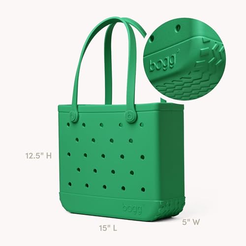 Image of BOGG BAG Medium Tote - 15 inch x 12.5 inch x 5 inch - Durable, Washable, Tip-proof - Beach, Pool, Boat, Work, Sports