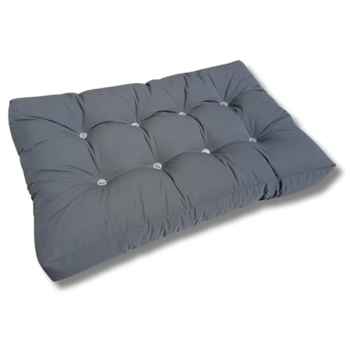 Natalia Spzoo Coussins Matelas pour Canapé Palette Siège (Siège/Assise, Anthracite)